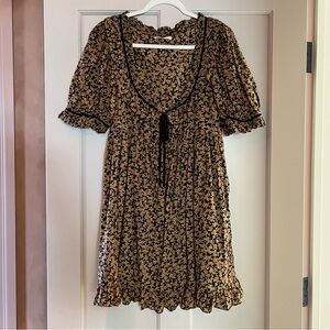 Doen - Marcela Mini Dress, Dusk Winter Meadow L